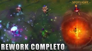 Teemo REWORK COMPLETO  PREVIA [upl. by Georglana]