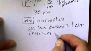 Gases amp Units of Pressure [upl. by Blumenfeld]