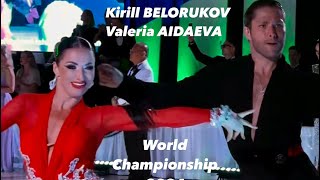 Kirill Belorukov  Valeria Aidaeva  World Championship 2024  Rumba  Professional Latin [upl. by Vogele]