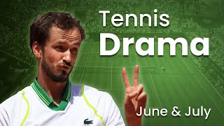 Tennis Angry Moments amp Drama  June amp July 2023 [upl. by Evey]