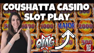 😮 MAJOR Jackpot I played slots at Coushatta Casino amp here’s what happened  part 2 slots casino [upl. by Yleik]