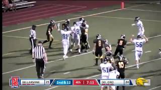 Bellarmine 7 Troy Martig 12 yard QB keeper TD [upl. by Olenka]