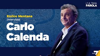 Elezioni europee 2024  Enrico Mentana intervista Carlo Calenda [upl. by Maggio]