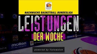 NBBL  Leistungen der Woche 201920  Spieltag 4 [upl. by Mckee556]