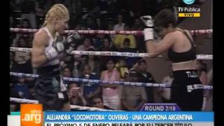 Vivo en Argentina  Deportes Alejandra quotLocomotoraquot Oliveras  020112 [upl. by Ximenez315]