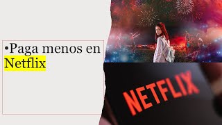 💡 Cómo Gastar Menos Dinero en Netflix ¡Ahorra Fácilmente [upl. by Nathanoj]