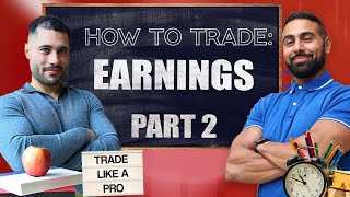 Learn to trade with Earnings  October 29 LIVE [upl. by Hserus]