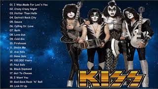 Kiss Greatest Hits Full Album  Kiss Best Songs Playlist 2020💋💋💋 [upl. by Gleeson]