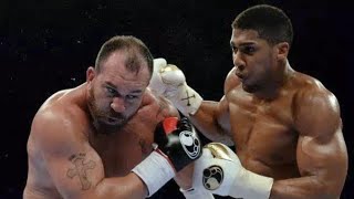 Anthony Joshua vs Jason Gavern ⚡ Fight Highlights HD [upl. by Dnumde]