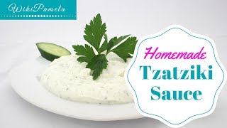 Recipe for Vegan Tzatziki Sauce  Easy Tzatziki Sauce [upl. by Sirap]