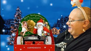 Coppenrath Red Mini Gramophone Advent Calendar Unboxing  Compiled From Our Vlogmas 2023 [upl. by Kensell]