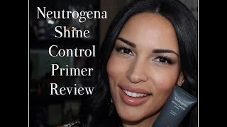 Review Neutrogena Shine Control Primer [upl. by Nnyleitak925]