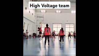 HIGH VOLTAGE TEAM volleyball ofw [upl. by Jacobina]