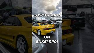 Toyota MR2 warna kuning on Enkei RP1 carspotting fyp carphotography [upl. by Notfa471]