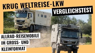 4x4 ReiseLkw in XS und XL Krug Rhino und Family 5700 im Vergleichstest [upl. by Okir]