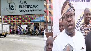 Oshodi Residents Protest Exorbitant Billing by Ikeja Electric [upl. by Esinrahs268]