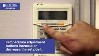 Fujitsu Air Conditioning Control Panel How To Guide [upl. by Betz]