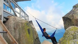 SLEEPING IN A FIRE LOOKOUT  Mount Pilchuck WA [upl. by Otsedom]