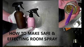 How to make Clear Room Sprays at Home  Simple amp Easy Method  Advice on Formulation  Dawn Organics [upl. by Peers]