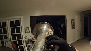 Bluecoats 2022 opener low brass feature [upl. by Gabrielli913]