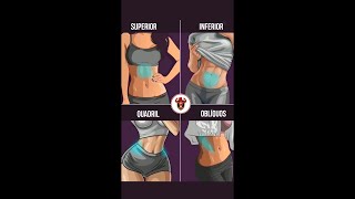 4 ABDOMINAIS PARA PERDER BARRIGA EM CASA  Treino Abdominal para Iniciantes shorts [upl. by Enttirb616]