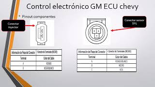 Diagrama y pinout Chevy tbi [upl. by Esiole]