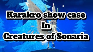 Karakro show case in Creatures of Sonaria [upl. by Laira]