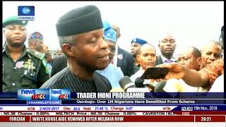 Over 1 Million Nigerians Have Benefited From Trader Moni Scheme VP Osinbajo [upl. by Cyb385]