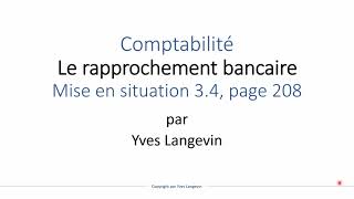 Comptabilité  Le rapprochement bancaire [upl. by Auot]