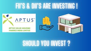 Why I am Investing In Aptus Value Housing Finance India Limited Stock [upl. by Atnom]