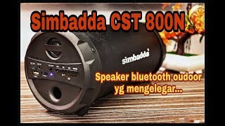 HD Simbadda Cst 800N speaker outdoor terbaik [upl. by Erodisi988]