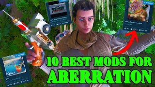 Top 10 Best MODS for Aberration in Ark Survival Ascended [upl. by Aitnohs669]