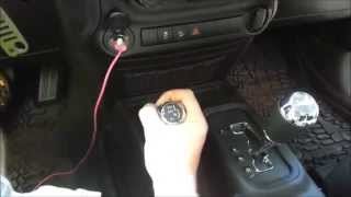 HOW TO TAKE REMOVE OR TAKE A PART CENTER CONSOLE JK JEEP WRANGLER SPORT [upl. by Anawot]