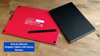 One by Wacom Creative Pen Tablet Review [upl. by Atinrehs]