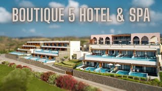 Hotel Dolphin Bay Resort 2023 Kiotari Rhodes Description and Review Greece [upl. by Tailor]