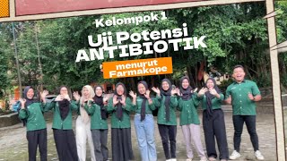 UJI POTENSI ANTIBIOTIK  KELOMPOK 1 FARMASI UNSRI [upl. by Rella84]