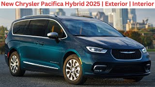 Chrysler Pacifica 2025  PlugIn Hybrid  Best Family Mini Van [upl. by Asirret]