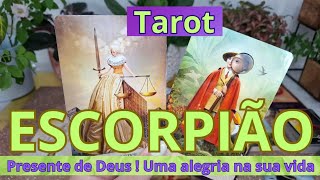 ♏️ESCORPIÃO✨️VOCÊ VAI VOLTAR A SORRIR TOME POSSE DESSA BENÇÃO🪽🌞escorpião tarot 2024 [upl. by Brittni702]