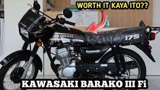 All New Kawasaki BARAKO III Fi  Bakit ito ang tamang motor na para sayo [upl. by Yoo]