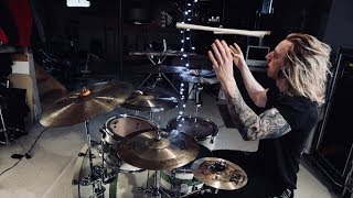 Wyatt Stav  Motionless in White  Reincarnate Drum Cover [upl. by Branen]