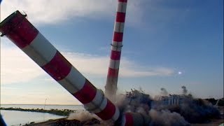 Power Plant Demolition Compilation [upl. by Nylisoj946]