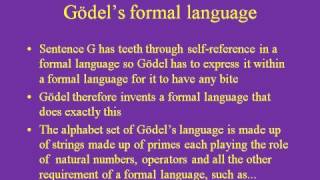 Godels Theorem [upl. by Nywde]