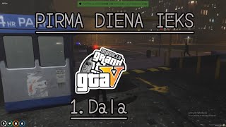 Resnais Bobijs  GTA V LVRP 1DALA  1 Dienas [upl. by Gapin]