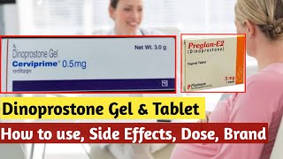 Dinoprostone tablet uses in hindi  Dinoprostone gel uses in hindi  Dinoprostone tablet dose [upl. by Pirali405]