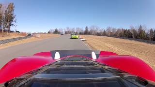 Ferrari P45 Pininfarina paces the 24 Hours of Lemons at Monticello Motor Club [upl. by Noivert]