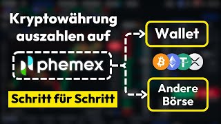 Krypto auszahlen auf Phemex Tutorial ✅ Krypto Auszahlung Schritt für Schritt Anleitung [upl. by Assilla858]