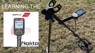 LEARNING THE SIMPLEX ULTRA METAL DETECTOR [upl. by Mindy]