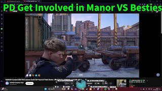 Jakson Reacts to Manor VS Besties Ammo Crate  NoPixel 40 GTA RP [upl. by Pavior]