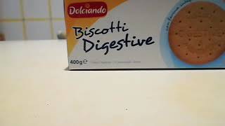 Recensione Biscotti Digestive Dolciando [upl. by Soalokin800]