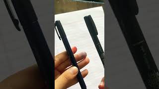 TOMBOW FUDENOSUKE HARD VS SOFT TIP calligraphy tombow [upl. by Tonia]